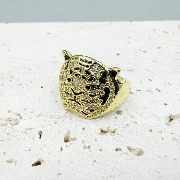 Tiger Cubic Zirconia Ring - Picture 7 of 10